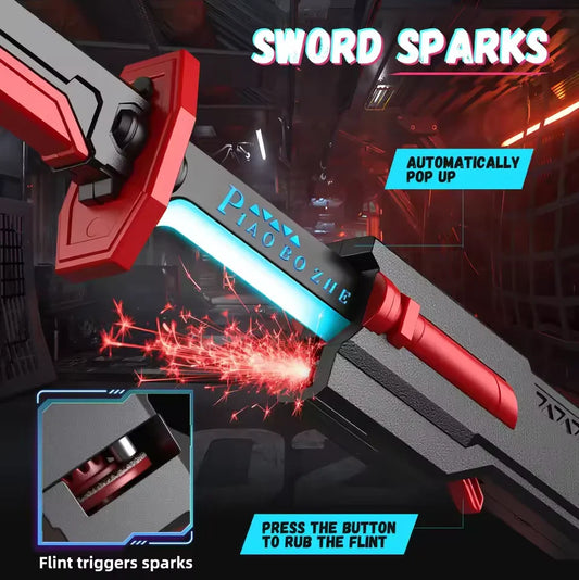 Spark Blade LED Light Up Katana Sword