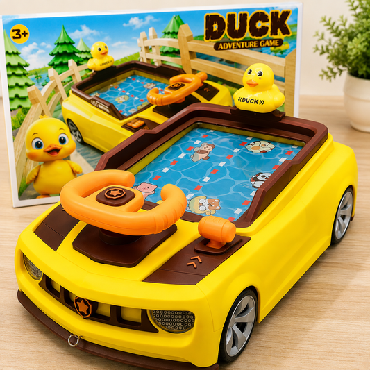 Duck Themed Car Racing Adventure Steering Wheel