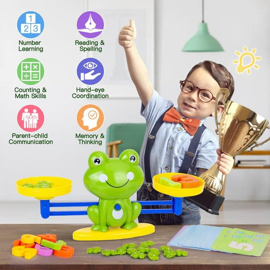 Frog Balance Math Game