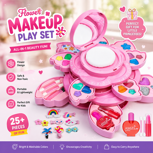 2-in-1 Interactive Princess Makeup Set