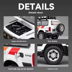 1:24 Scale Diecast Toyota Land Cruiser LC80