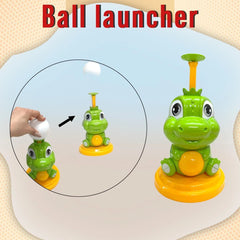 Cartoon Dinosaur Baseball Pitching Machine