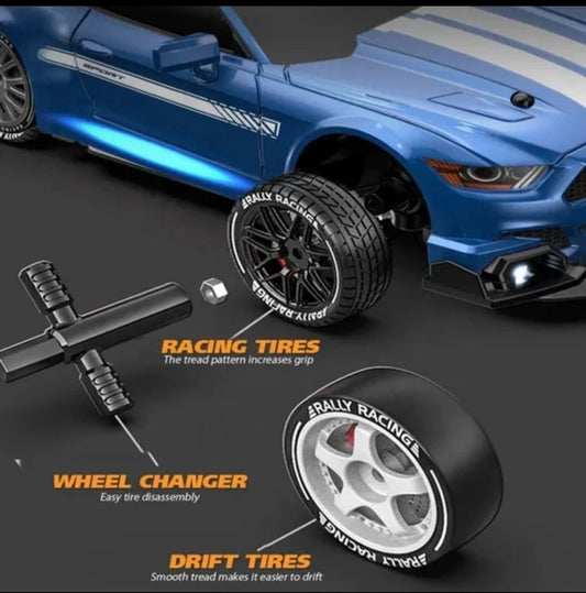 RC Ford Mustang Drifting Car