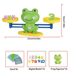 Frog Balance Math Game