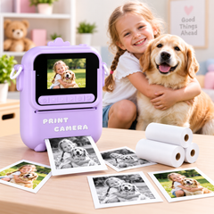 HD Display Children Instant Print Camera