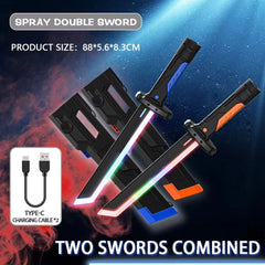 Spark Blade LED Light Up Katana Sword