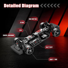 RC Assault High-Speed Drift Racing Truck