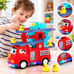Fire Rail Car Duck with Swivel Slide