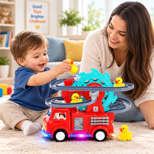 Fire Rail Car Duck with Swivel Slide