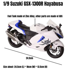 1/9 Scale Diecast Suzuki Haya busa GSX-1300R