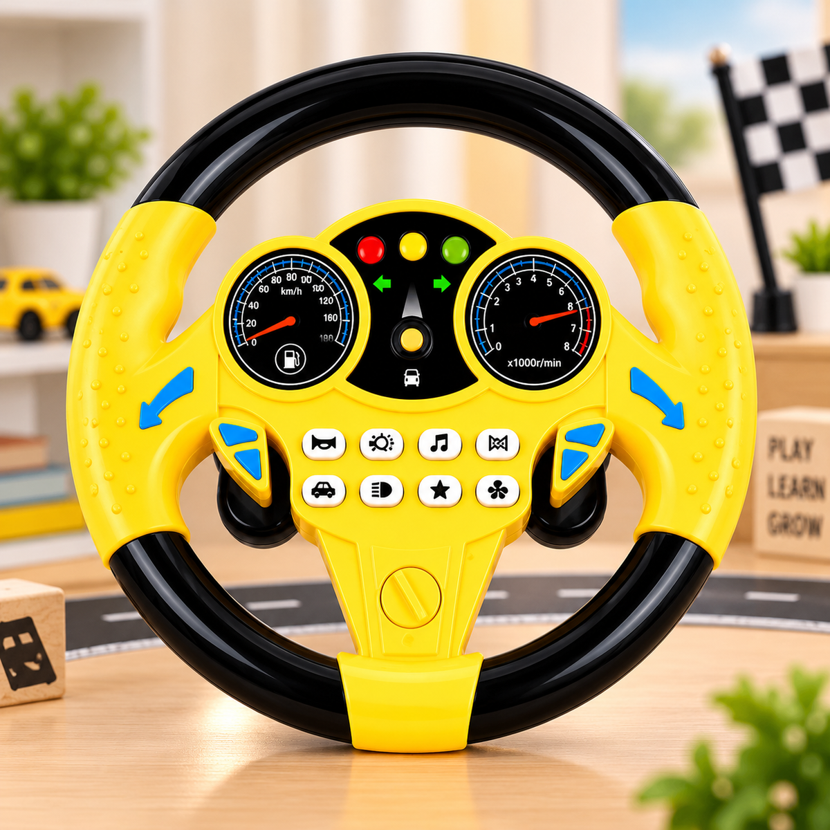 Multifunctional Steering Wheel Toy
