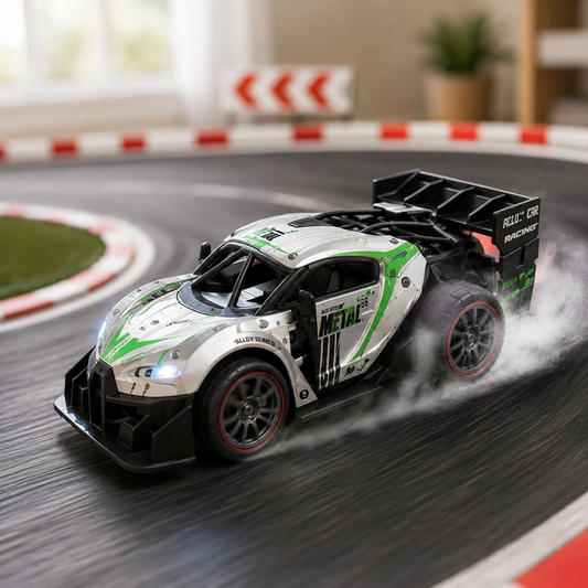 2.4G alloy remote control high-speed spray car