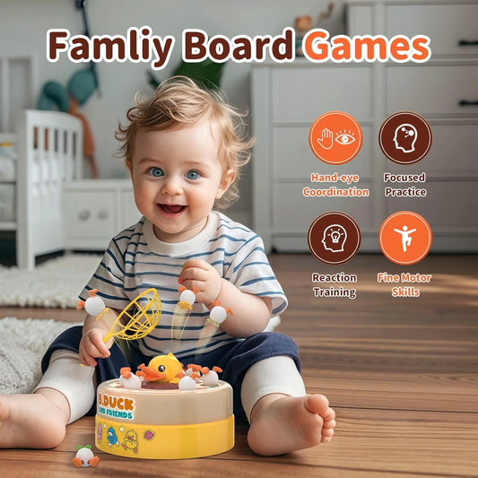 Electric Bouncing Duck Catching Game
