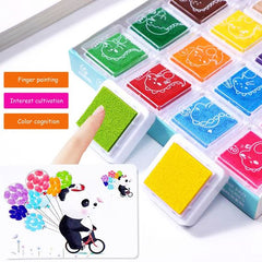 Finger Painting Color Book Set