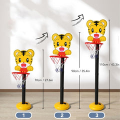 Height Adjustable Lion Basketball