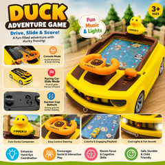 Duck Themed Car Racing Adventure Steering Wheel