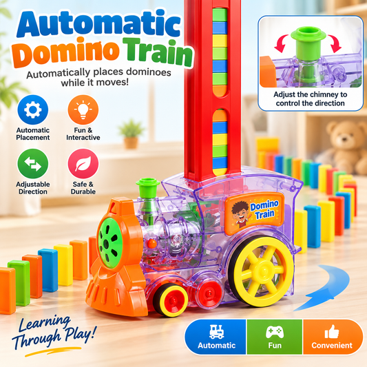 Classic Domino Train Toy Set