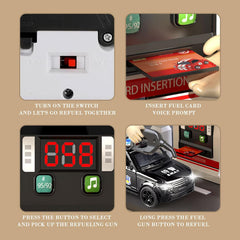 Interactive Smart Fuel Station Pretend Play Set