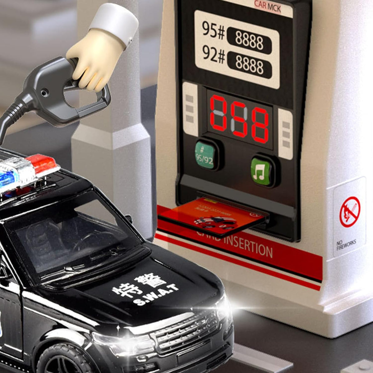 Interactive Smart Fuel Station Pretend Play Set