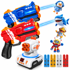 2in1 Kids Laser Tag Gun Projecting Game