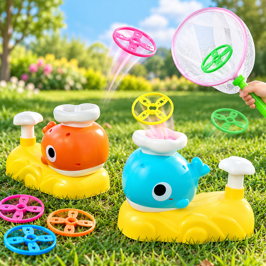 Cute Whale Disc Launcher