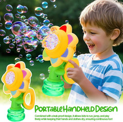 Dancing Sunflower Bubble Machine