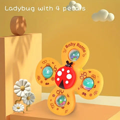 Sensory Baby Rattle Spinner Toy (Pack of 3)