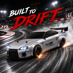 1:12 Flame Power Drift Racing Car