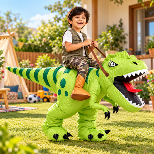 Kids Inflatable T-Rex Dinosaur Costume
