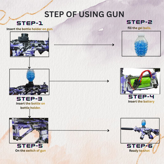 Electric M-416 Gel Blaster Gun