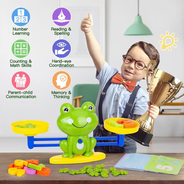 Frog Balance Math Game