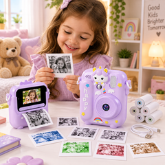 HD Display Children Instant Print Camera