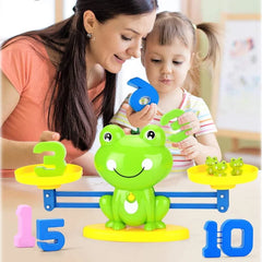 Frog Balance Math Game