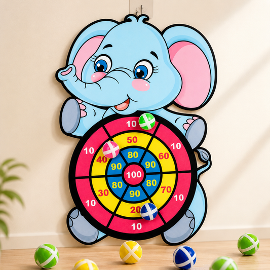 Interactive Elephant Dart Game