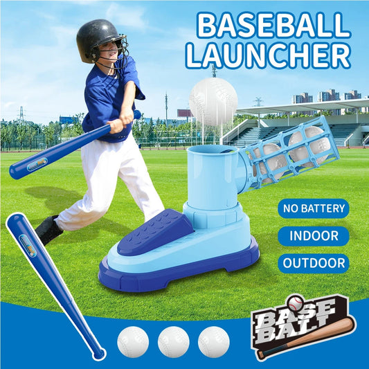 Pop Pitch Plastic Baseball Training Toy Set