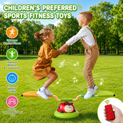 3-in-1 Ladybug Jump, Toss & Rocket Launcher