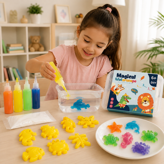 Magic Aqua Creatures DIY Jelly Art Kit