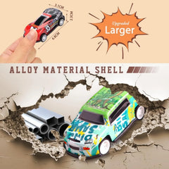 30-Piece Mini Metal Racing Cars with Road Play Mat
