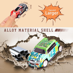 30-Piece Mini Metal Racing Cars with Road Play Mat