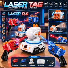2in1 Kids Laser Tag Gun Projecting Game