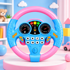 Multifunctional Steering Wheel Toy