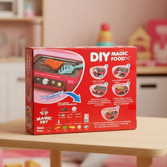 DIY Pretend Play Cooking Food Kitchen Toy Set for Kids