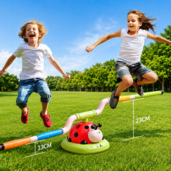 3-in-1 Ladybug Jump, Toss & Rocket Launcher