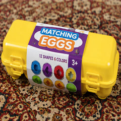 Shape and Color Matching Eggs